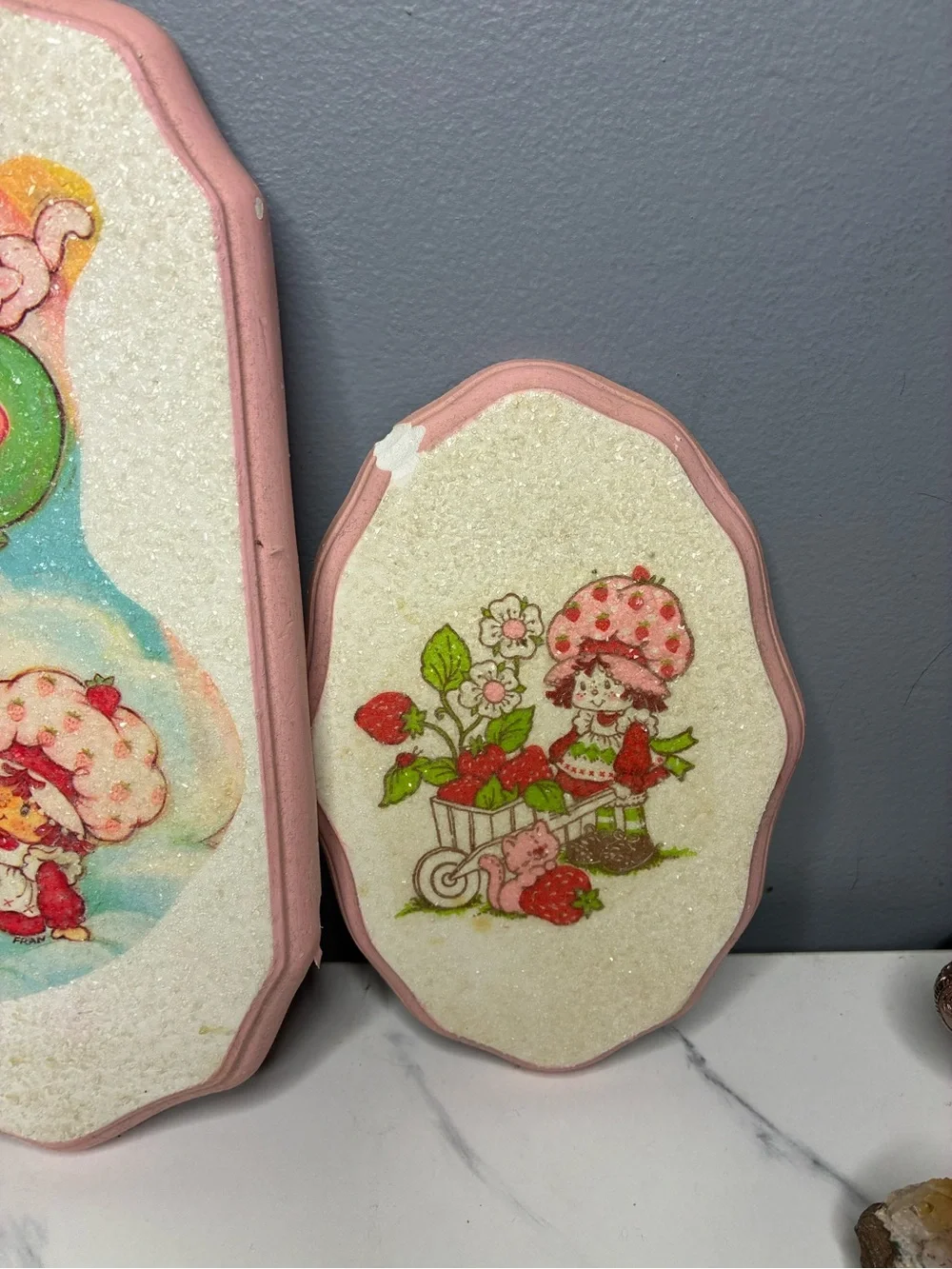 Strawberry Shortcake manufactured includes loops